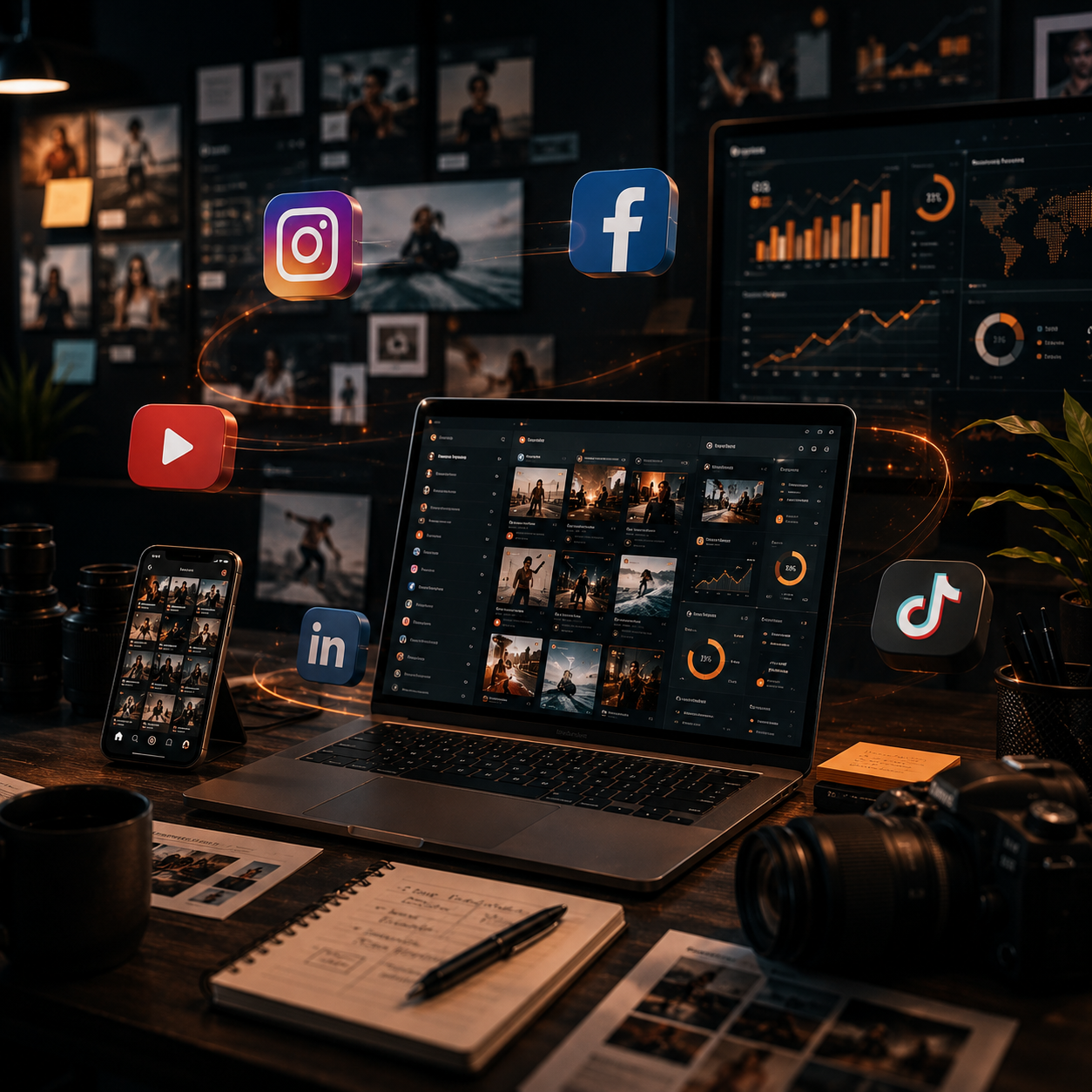 Social media marketing — placeholder, to be replaced with 360 BC footage